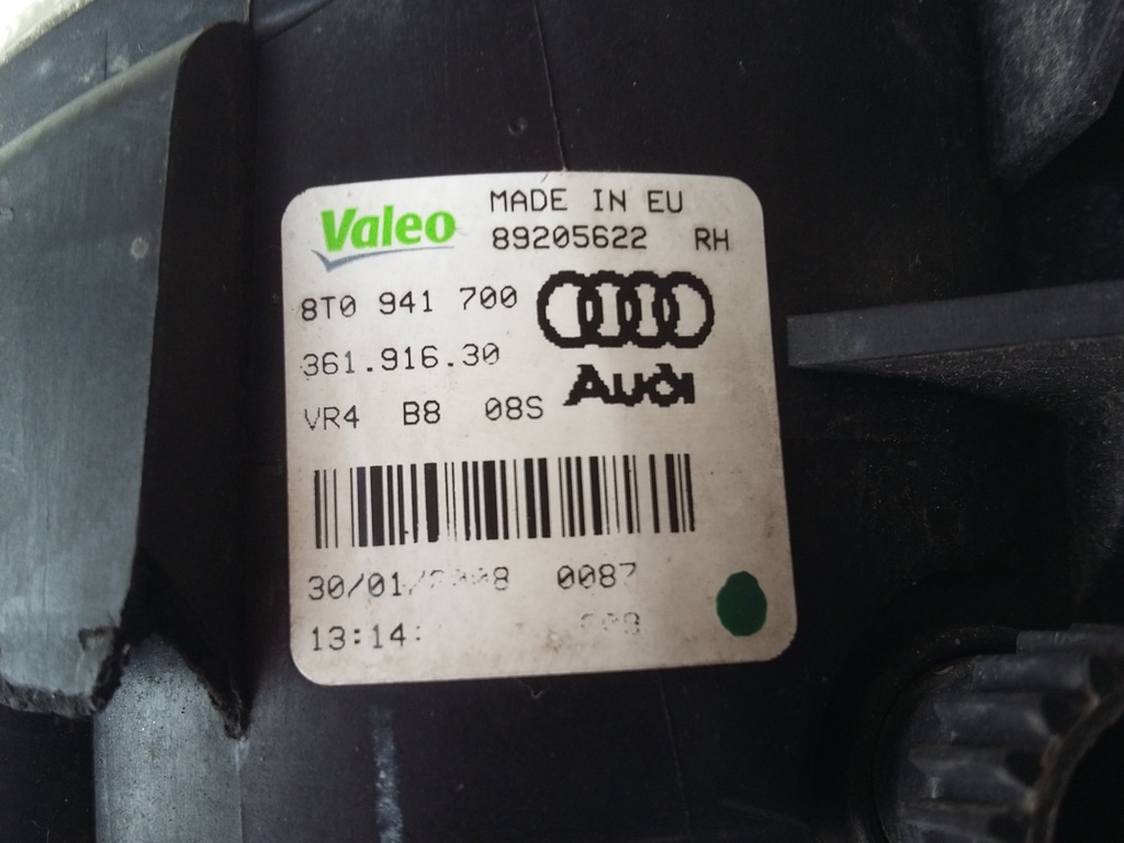 фото №4, Audi a5 протитуманна фара правий 8t0941700