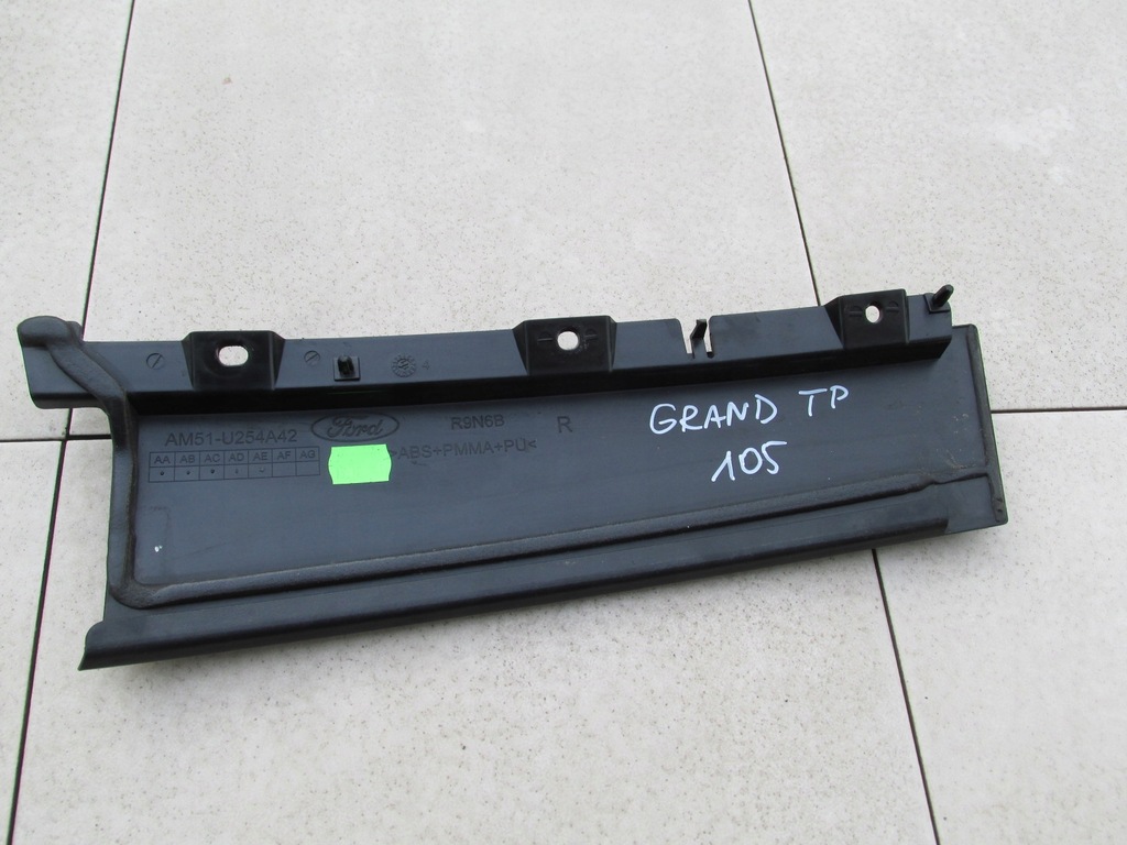 фото №10, Рамка молдинг стойка дверь задняя grand c-max 2012 rok