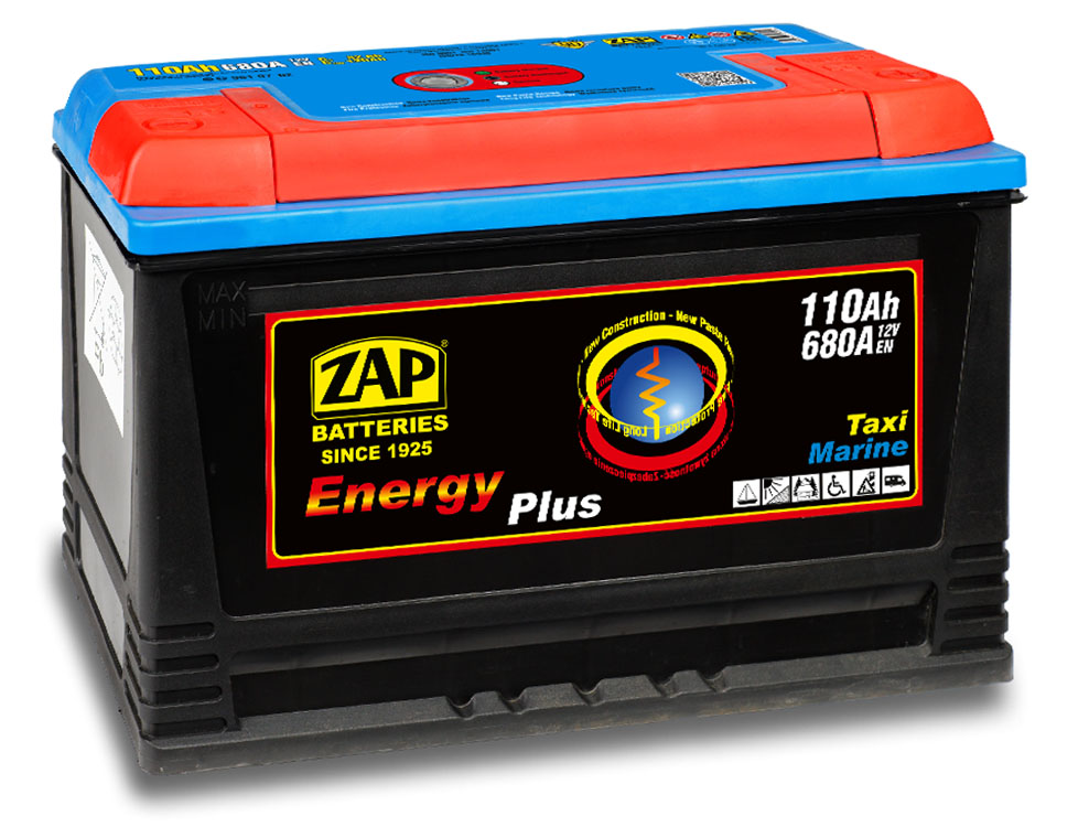 фото №1, Акумулятор zap energy plus 110ah marine